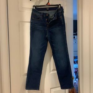 J. Crew high rise vintage straight jean. Size 26 worn 1x